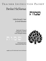 Parshat HaShavuah