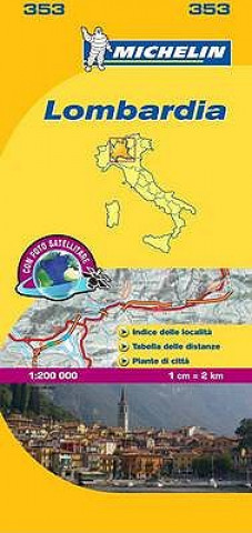 Lombardia - Michelin Local Map 353