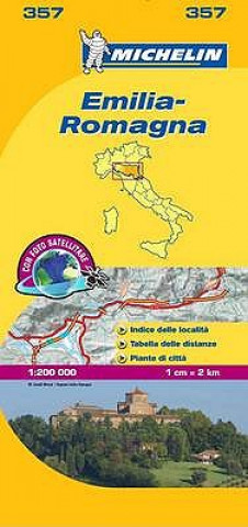 Emilia Romagna - Michelin Local Map 357