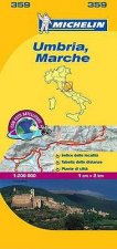 Marche & Umbria - Michelin Local Map 359