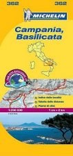 Campania - Michelin Local Map 362