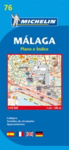 Malaga - Michelin City Plan