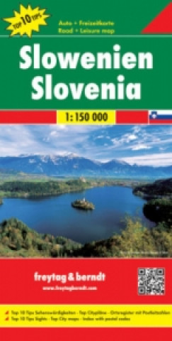 Slovenia Road Map 1:150 000