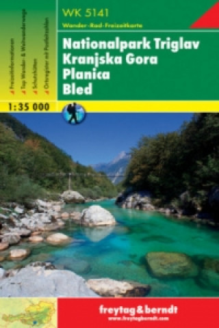 Nationalpark Triglav, Kranjska Gora, Planica, Bled 1: 35 000