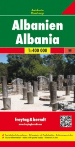 Albania Road Map 1:400 000