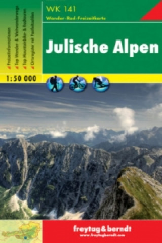 Julian Alps Hiking + Leisure Map 1:50 000