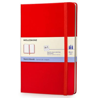Moleskine Large Sketch Book Red