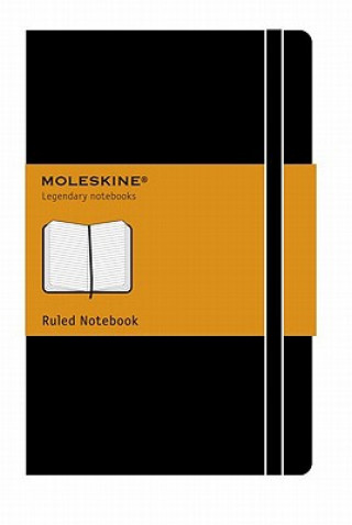 Moleskine Large Ruled Hardcover Notebook Black