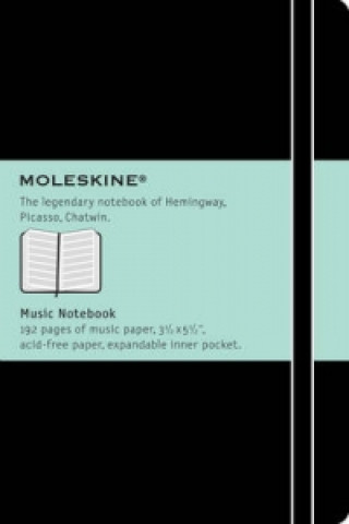 Pocket Moleskine Music Notebook