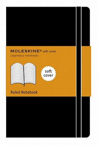 Moleskine Soft Large Ruled Notebook Black