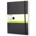 Moleskine Soft Extra Large Plain Notebook Black