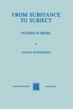 From Substance to Subject