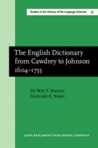 English Dictionary from Cawdrey to Johnson 1604-1755