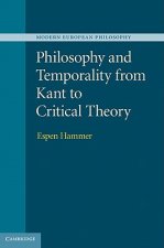 Philosophy and Temporality from Kant to Critical Theory