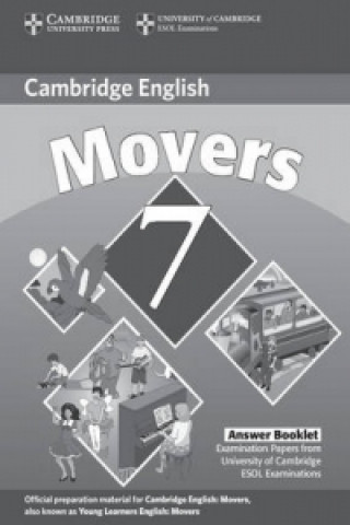 Cambridge Young Learners English Tests 7 Movers Answer Booklet