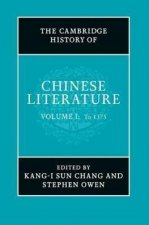 Cambridge History of Chinese Literature 2 Volume Hardback  Set