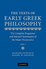 Texts of Early Greek Philosophy