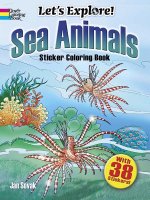 Sea Animals Sticker Coloring Book