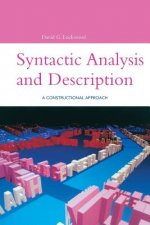 Syntactic Analysis and Description
