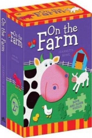 On The Farm Book And Floor Puzzle