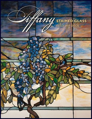 Tiffany Stained Glass Colouring Book