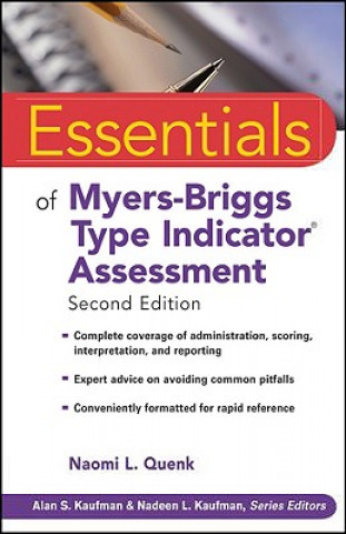 Essentials of Myers-Briggs Type Indicator Assessment 2e