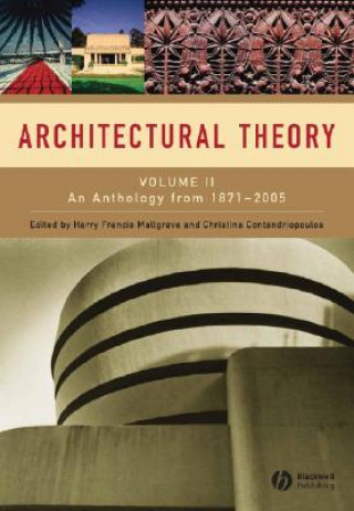 Architectural Theory - An Anthology from 1871 to 2005 V2