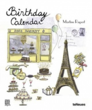 2016 Martine Rupert 22 x 26.5 Birthday Calendar