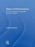 Signs of Performance