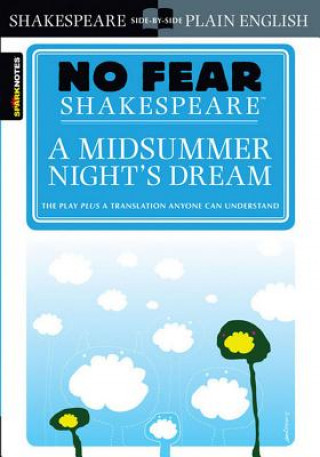 Midsummer Night's Dream (No Fear Shakespeare) (SparkNotes)(Miękka)