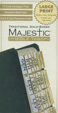 Majestic Bible Tabs, Traditional Gold-Edged