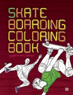 Skateboarding Coloring Book