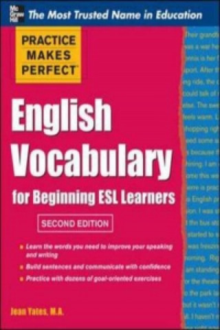 Practice Makes Perfect English Vocabulary for Beginning ESL
