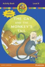 Jamboree Storytime Level B: The Cat and the Monkey's Tail Activity Book with Stickers