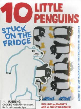 10 Little Penguins Stuck on Fridge