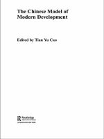 Chinese Model of Modern Development