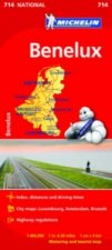 Benelux - Michelin National Map 714