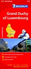 Grand Duchy of Luxembourg - Michelin National Map 717