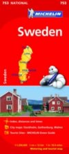 Sweden - Michelin National Map 753