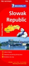 Slovak Republic - Michelin National Map 756