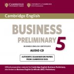 Cambridge English Business 5 Preliminary Audio CD