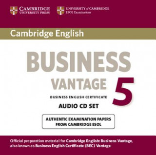 Cambridge English Business 5 Vantage Audio CDs (2)
