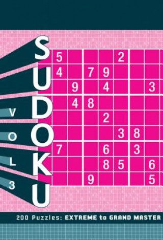 Sudoku Vol. 3: Extreme to Grand Master (Zachary Pitkow)(Miękka)
