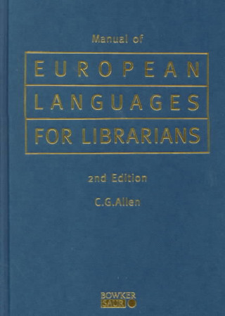 Manual of European Languages for Librarians