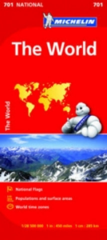 World - Michelin National Map 701
