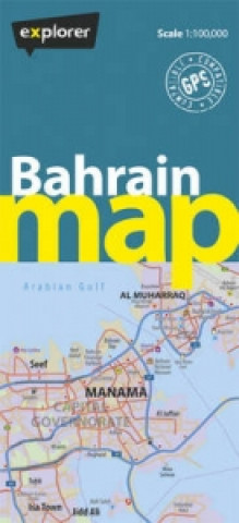 Bahrain Country Map