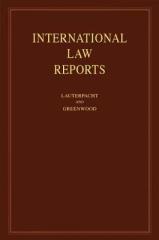 International Law Reports: Volume 146