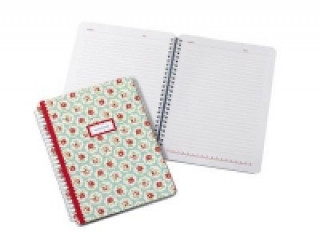 Cath Kidston Blue Spray Notebook