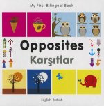 My First Bilingual Book - Opposites: English-Turkish