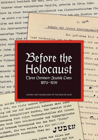 Before the Holocaust